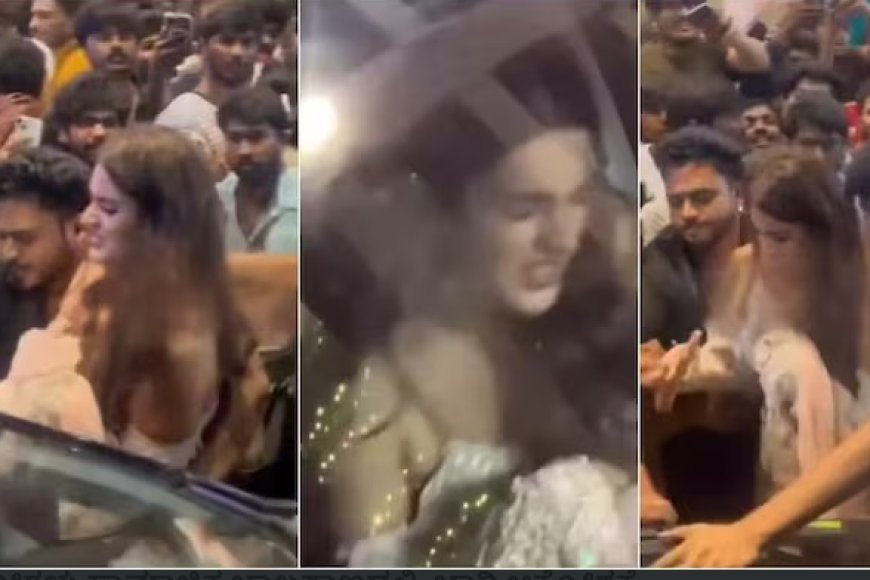 ಹೈದರಾಬಾದ್‌ನಲ್ಲಿ ನಟಿ ನಿಧಿ ಅಗರ್ವಾಲ್‌ಗೆ ಕಿರಿಕಿರಿ: ಲೂಲೂ ಮಾಲ್‌ನಲ್ಲಿ ಮುತ್ತಿಗೆ ಹಾಕಿದ ಜನಸಮೂಹ, ಬೆಚ್ಚಿಬಿದ್ದ ನಟಿ!