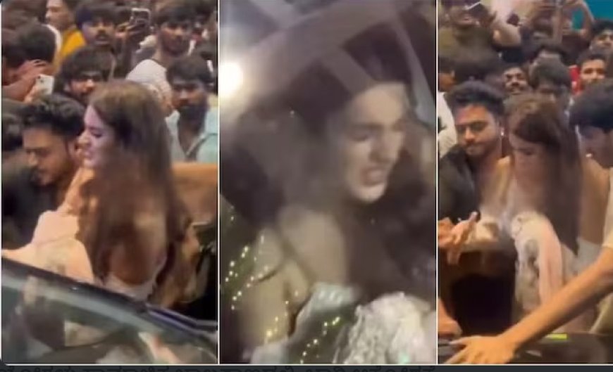 ಹೈದರಾಬಾದ್‌ನಲ್ಲಿ ನಟಿ ನಿಧಿ ಅಗರ್ವಾಲ್‌ಗೆ ಕಿರಿಕಿರಿ: ಲೂಲೂ ಮಾಲ್‌ನಲ್ಲಿ ಮುತ್ತಿಗೆ ಹಾಕಿದ ಜನಸಮೂಹ, ಬೆಚ್ಚಿಬಿದ್ದ ನಟಿ!